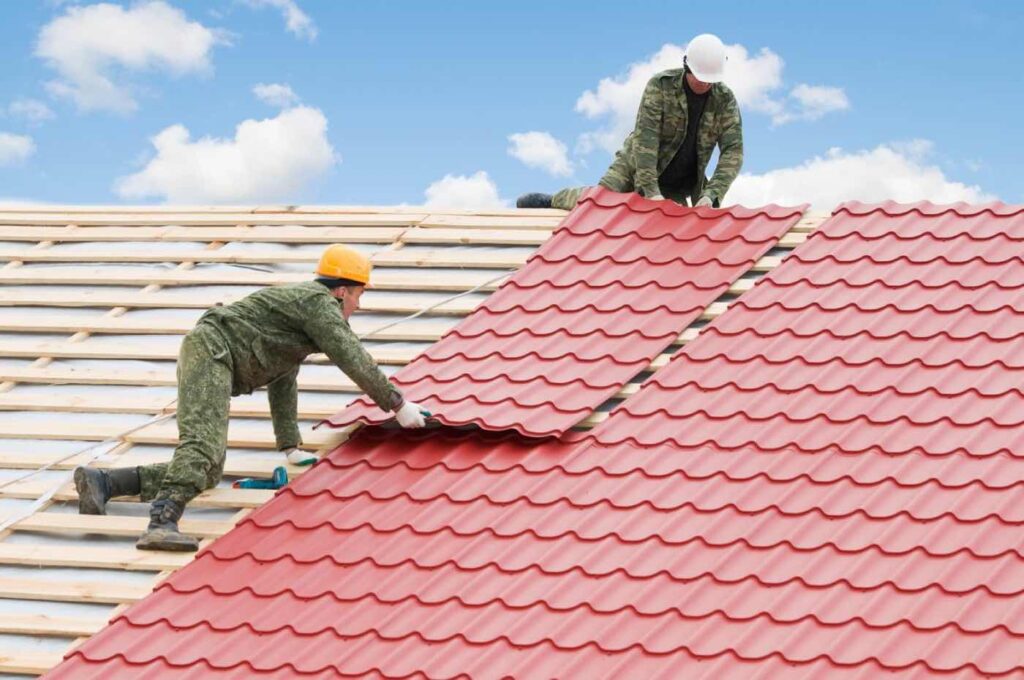 replacing a metal roof