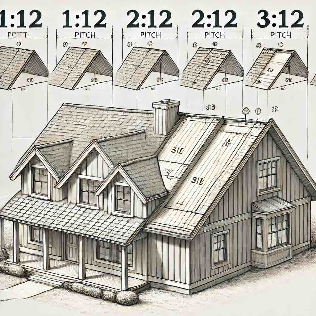 which of the following roof slope ratios qualifies as low slope