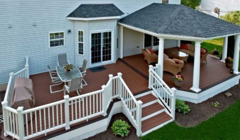 covered deck roof ideas