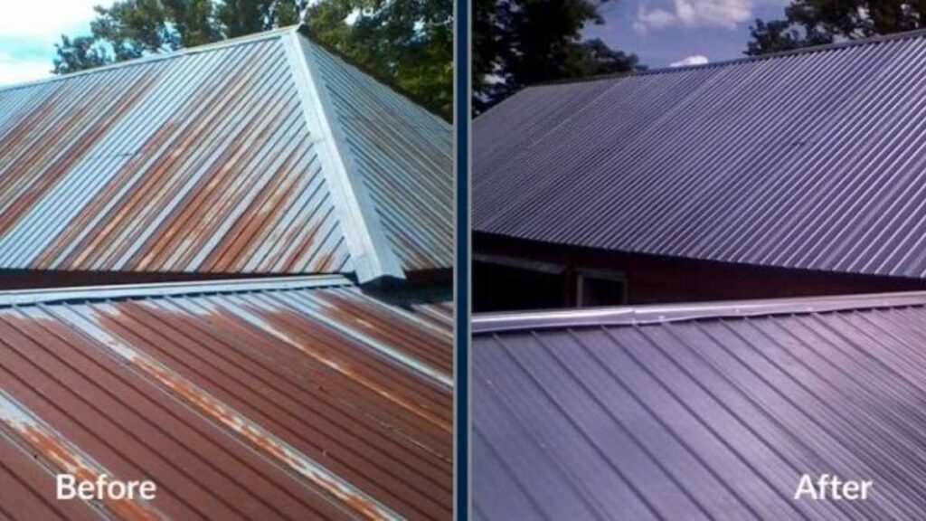 can you paint a metal roof?