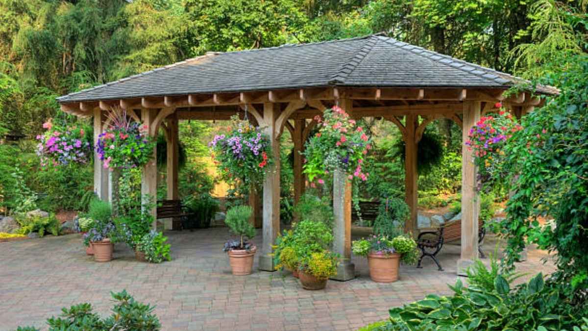 diy gazebo roof ideas