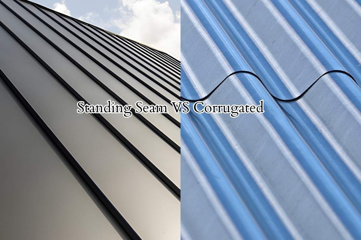 standing seam vs corrugated metal roof