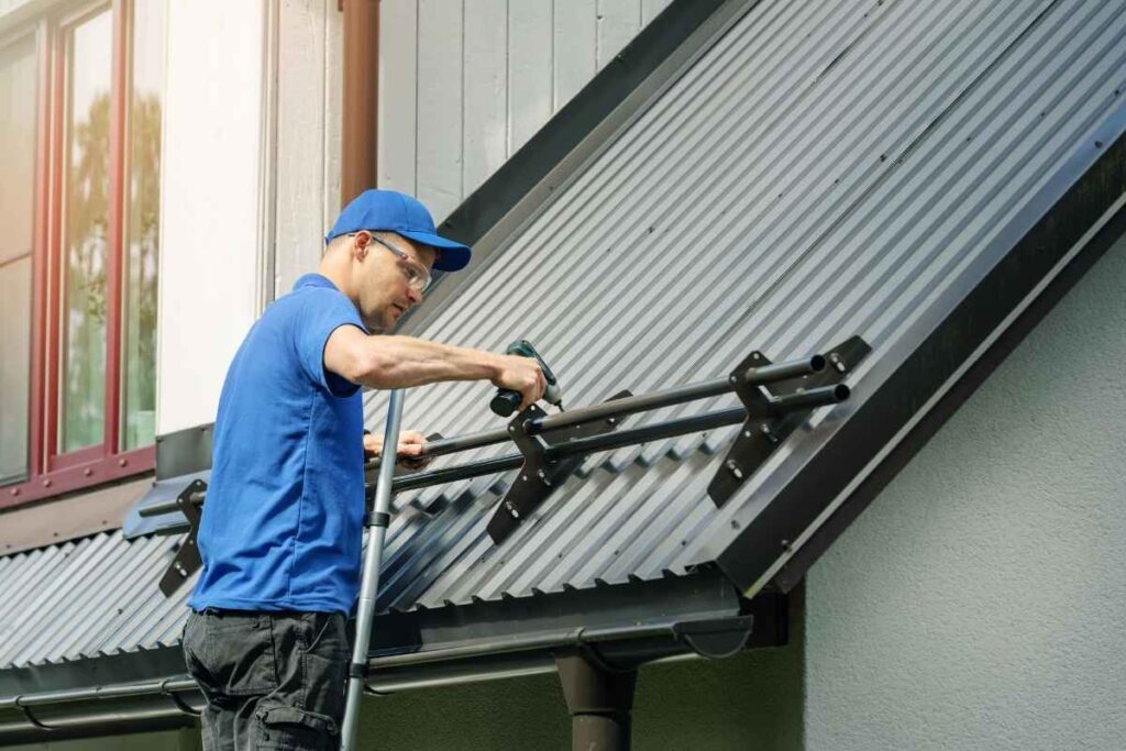 metal roof snow guards vs snow rails pros and cons