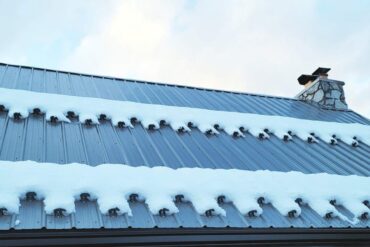metal roof snow guards vs snow rails