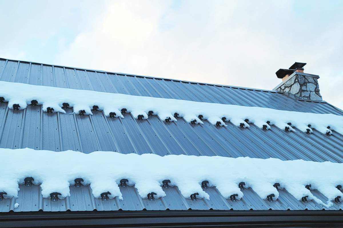 metal roof snow guards vs snow rails