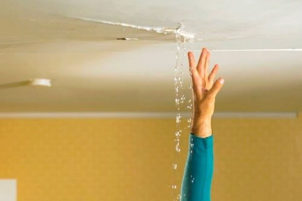 metal roof leaks in heavy rain