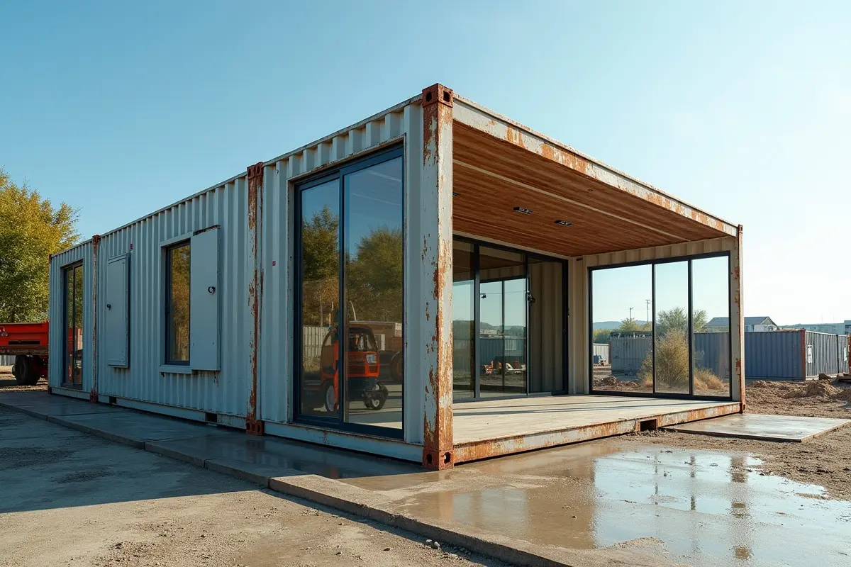 Building Shelters Shipping Containers