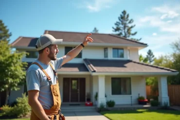 homeowner preventing costly property damage through timely roof repairs