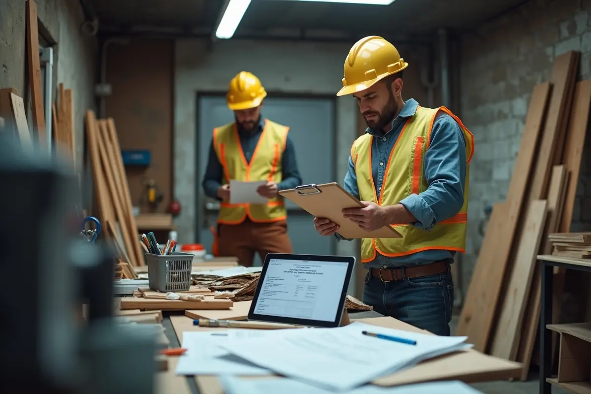roofing contractor reviewing missed customer leads before preparing project quotes